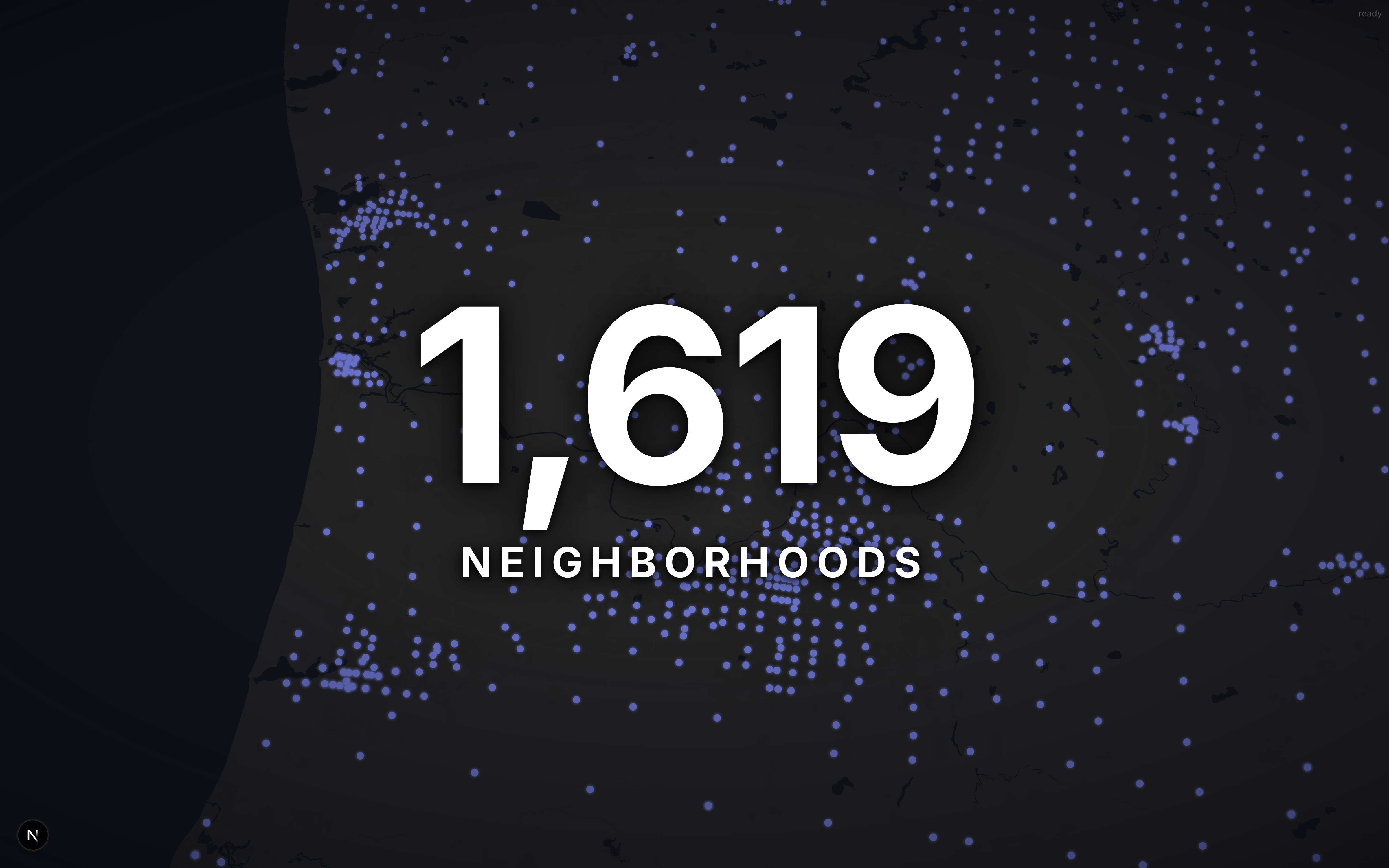 1,619 neighborhoods